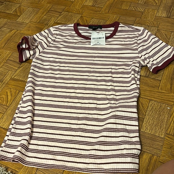 NWT Forever 21 Striped Shirt - Picture 1 of 2